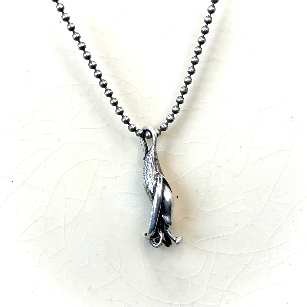 Sterling Silver Mignon Faget pendant necklace